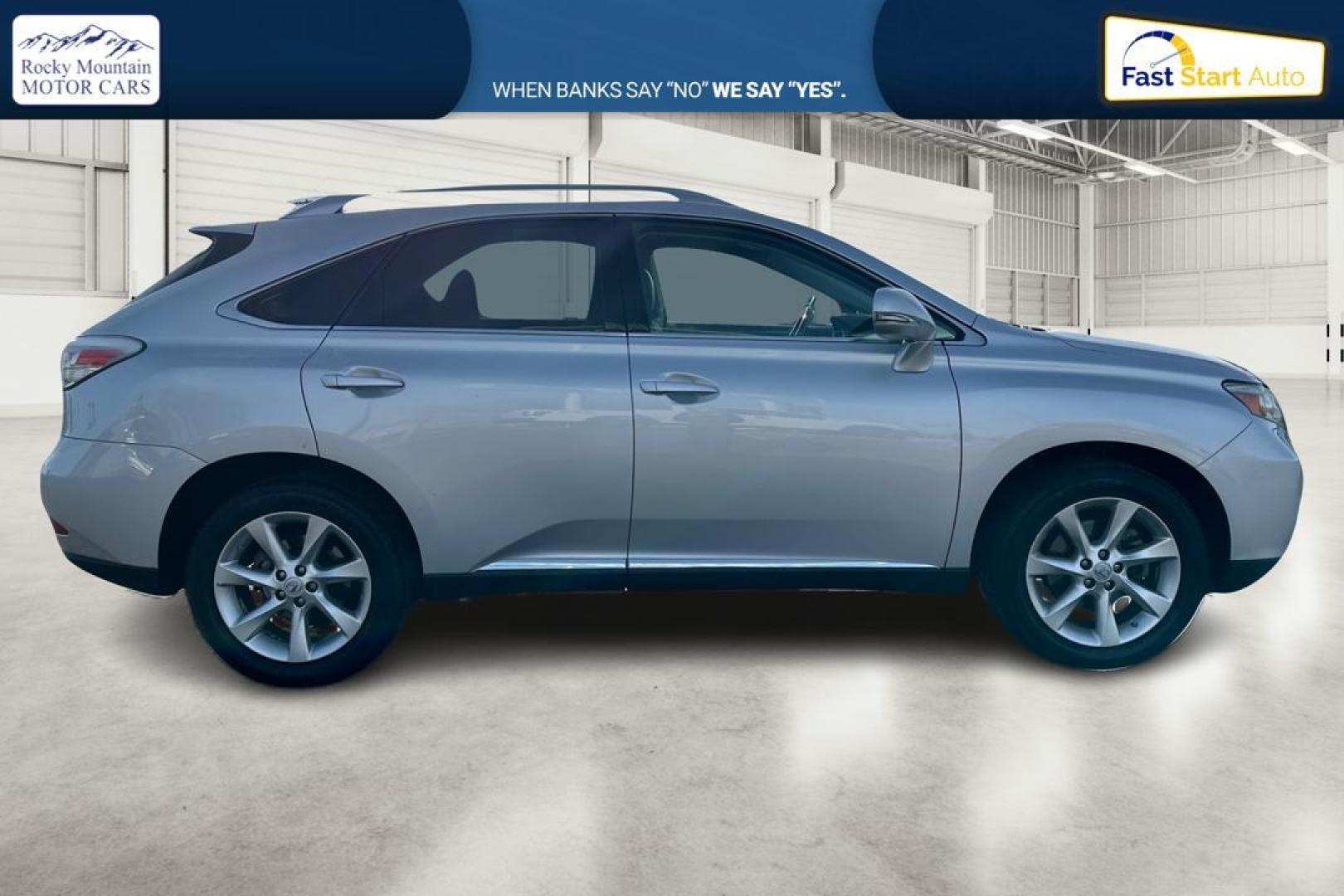 2010 Silver Lexus RX 350 FWD (JTJZK1BA3A2) with an 3.5L V6 DOHC 24V engine, 5-Speed Automatic transmission, located at 7755 State Street, Midvale, UT, 84047, (801) 753-9063, 40.610329, -111.890656 - Photo#1