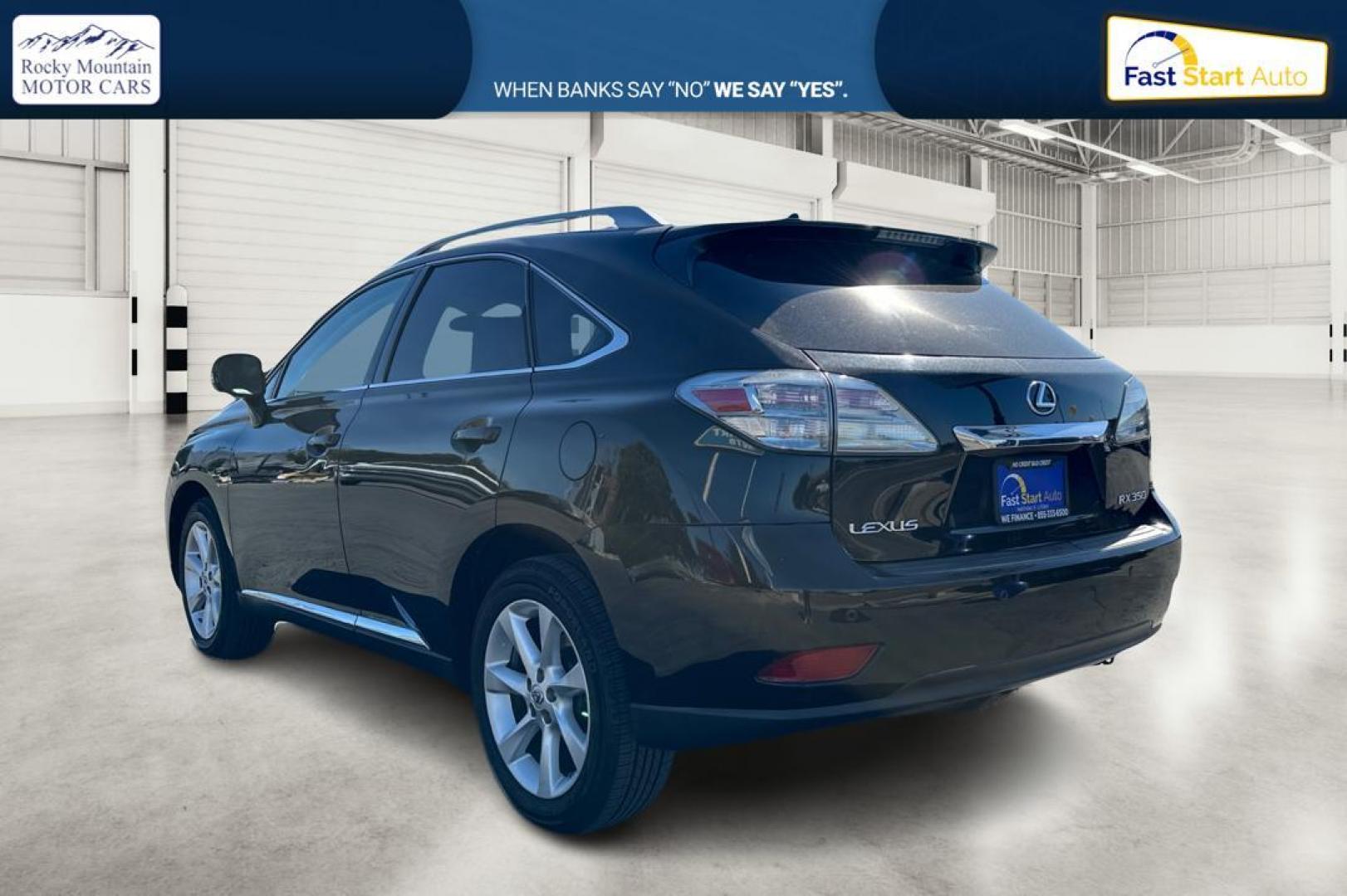 2010 Black Lexus RX 350 FWD (2T2ZK1BA1AC) with an 3.5L V6 DOHC 24V engine, 5-Speed Automatic Overdrive transmission, located at 7755 State Street, Midvale, UT, 84047, (801) 753-9063, 40.610329, -111.890656 - Photo#4