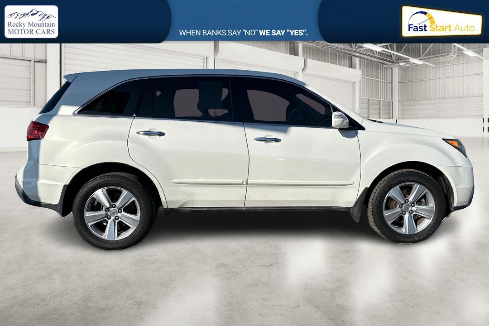 2011 White Acura MDX 6-Spd AT w/Tech Package (2HNYD2H66BH) with an 3.5L V6 SOHC 24V engine, 6-Speed Automatic transmission, located at 7755 State Street, Midvale, UT, 84047, (801) 753-9063, 40.610329, -111.890656 - Photo#1