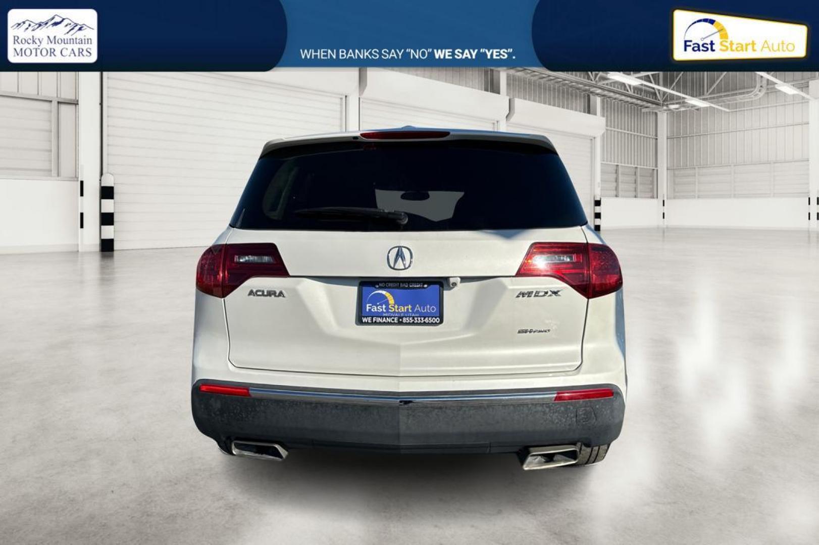 2011 White Acura MDX 6-Spd AT w/Tech Package (2HNYD2H66BH) with an 3.5L V6 SOHC 24V engine, 6-Speed Automatic transmission, located at 7755 State Street, Midvale, UT, 84047, (801) 753-9063, 40.610329, -111.890656 - Photo#4