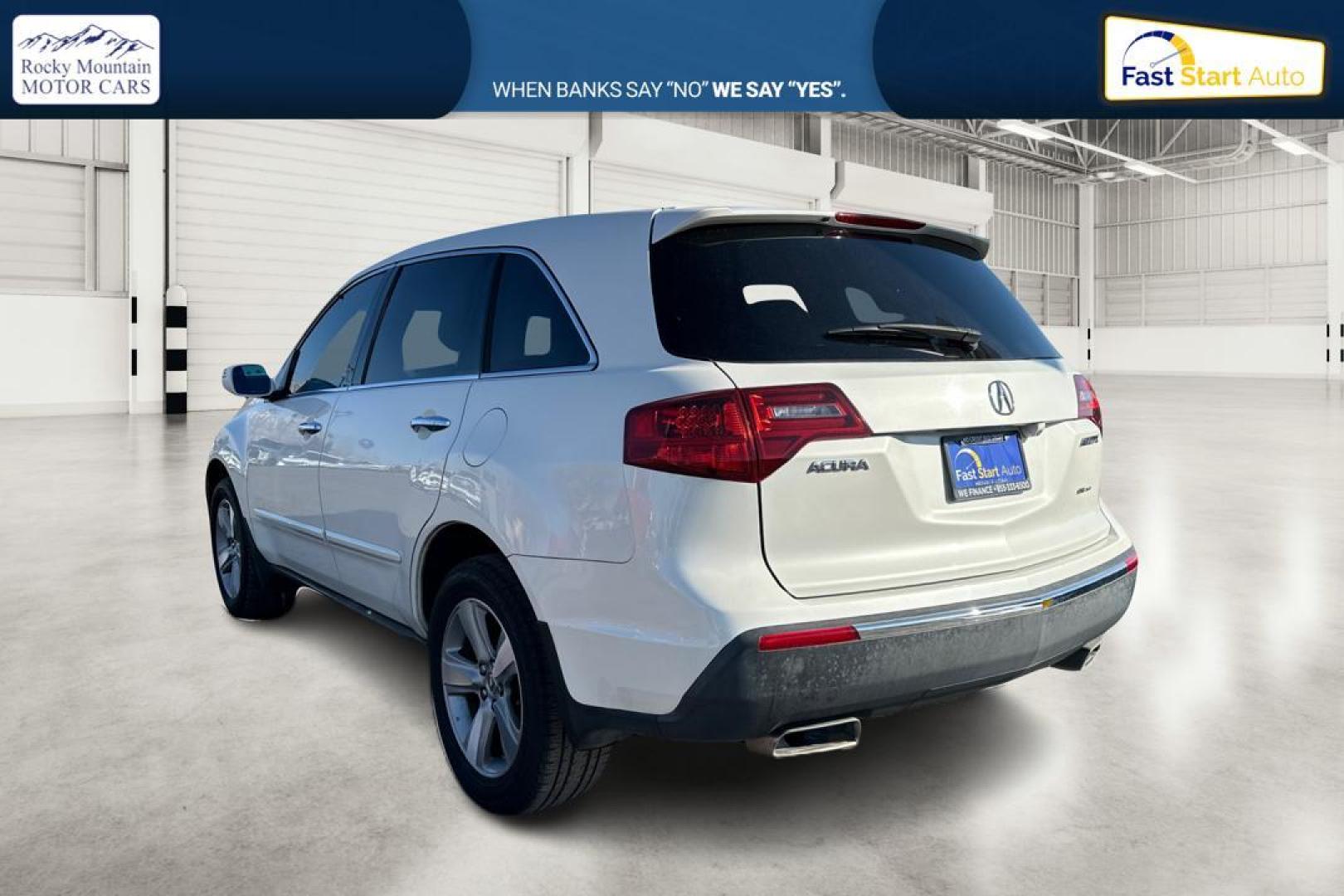 2011 White Acura MDX 6-Spd AT w/Tech Package (2HNYD2H66BH) with an 3.5L V6 SOHC 24V engine, 6-Speed Automatic transmission, located at 7755 State Street, Midvale, UT, 84047, (801) 753-9063, 40.610329, -111.890656 - Photo#5
