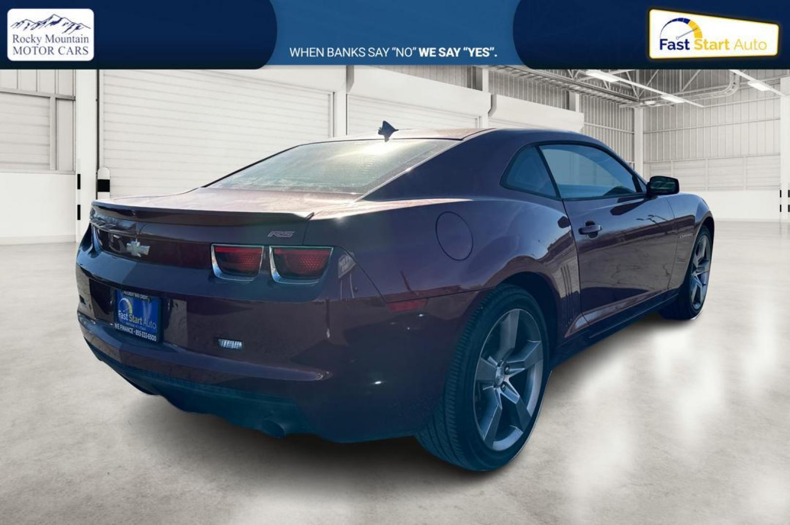 2011 Red Chevrolet Camaro LT2 Coupe (2G1FC1ED1B9) with an 3.6L V6 DOHC 24V engine, 6-Speed Automatic transmission, located at 7755 State Street, Midvale, UT, 84047, (801) 753-9063, 40.610329, -111.890656 - Photo#2
