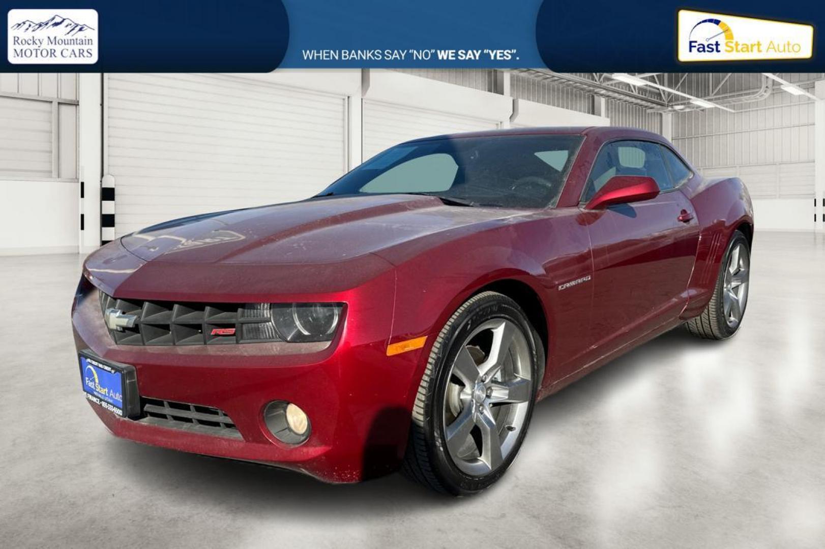 2011 Red Chevrolet Camaro LT2 Coupe (2G1FC1ED1B9) with an 3.6L V6 DOHC 24V engine, 6-Speed Automatic transmission, located at 7755 State Street, Midvale, UT, 84047, (801) 753-9063, 40.610329, -111.890656 - Photo#8
