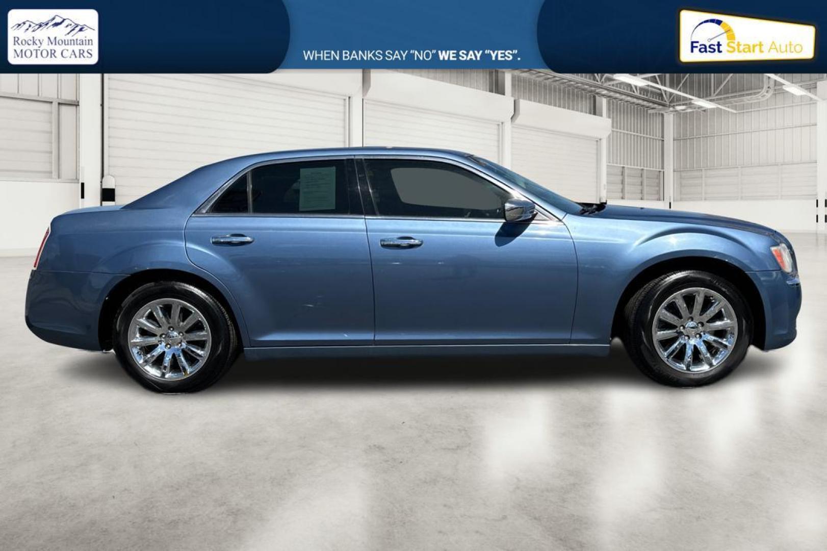 2011 Blue Chrysler 300 C RWD (2C3CA6CT5BH) with an 5.7L V8 OHV 16V engine, 5-Speed Automatic transmission, located at 7755 State Street, Midvale, UT, 84047, (801) 753-9063, 40.610329, -111.890656 - Photo#1