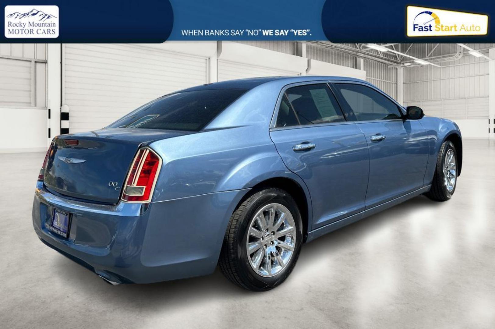 2011 Blue Chrysler 300 C RWD (2C3CA6CT5BH) with an 5.7L V8 OHV 16V engine, 5-Speed Automatic transmission, located at 7755 State Street, Midvale, UT, 84047, (801) 753-9063, 40.610329, -111.890656 - Photo#2