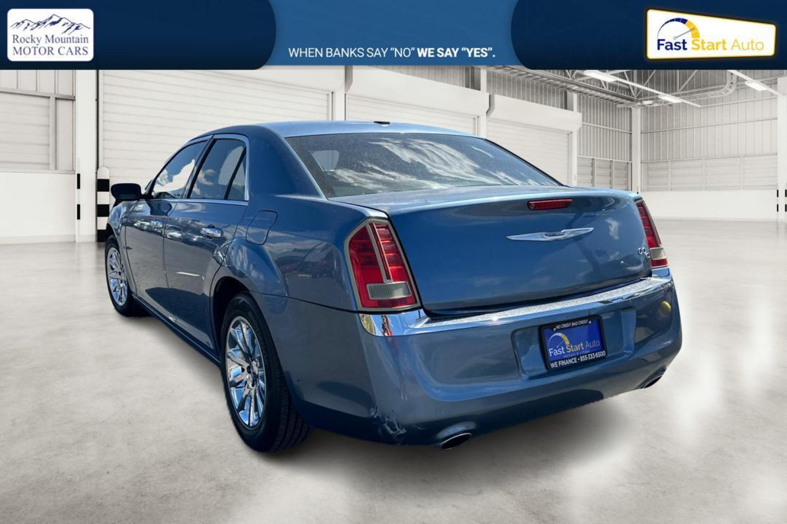 2011 Blue Chrysler 300 C RWD (2C3CA6CT5BH) with an 5.7L V8 OHV 16V engine, 5-Speed Automatic transmission, located at 7755 State Street, Midvale, UT, 84047, (801) 753-9063, 40.610329, -111.890656 - Photo#4