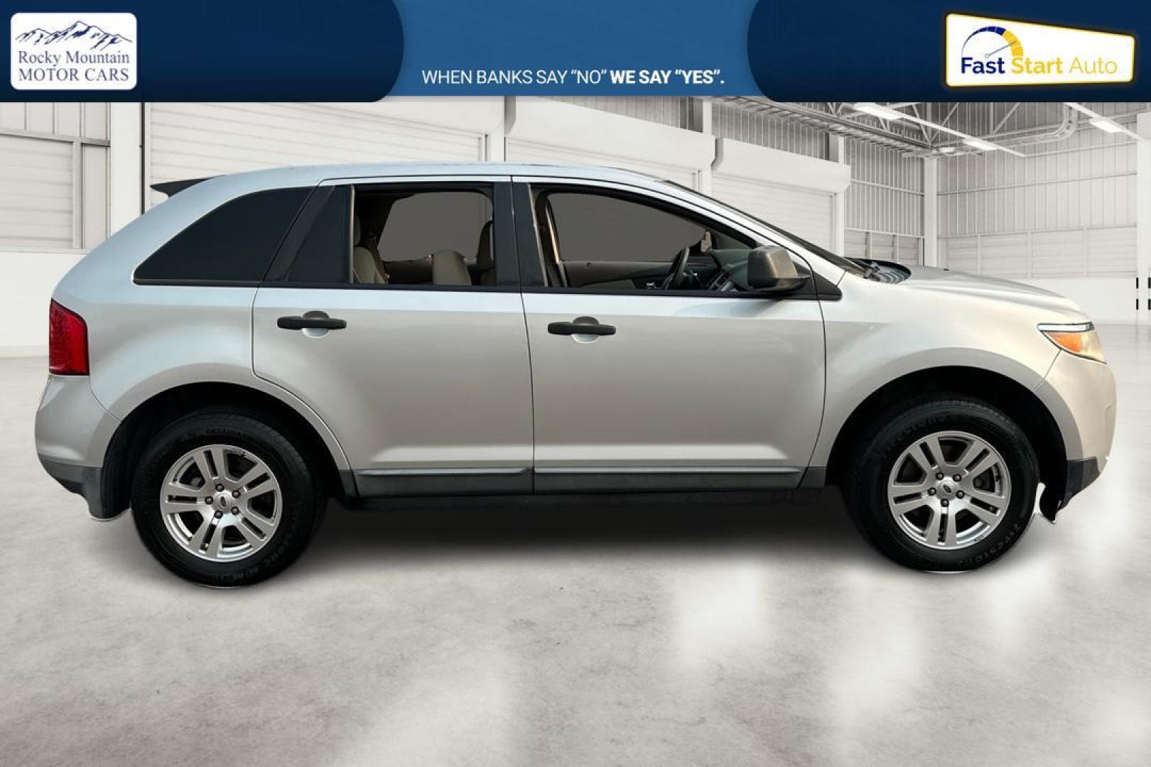 2011 Silver Ford Edge SE FWD (2FMDK3GC1BB) with an 3.5L V6 DOHC 24V engine, 6-Speed Automatic transmission, located at 7755 State Street, Midvale, UT, 84047, (801) 753-9063, 40.610329, -111.890656 - Photo#1