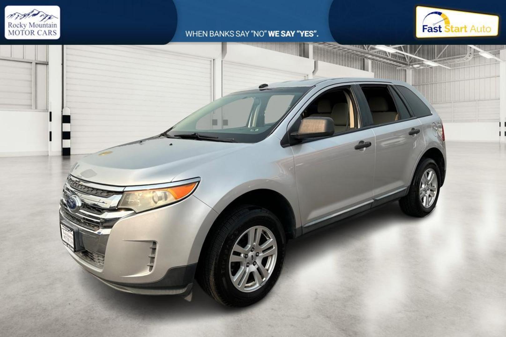 2011 Silver Ford Edge SE FWD (2FMDK3GC1BB) with an 3.5L V6 DOHC 24V engine, 6-Speed Automatic transmission, located at 7755 State Street, Midvale, UT, 84047, (801) 753-9063, 40.610329, -111.890656 - Photo#8