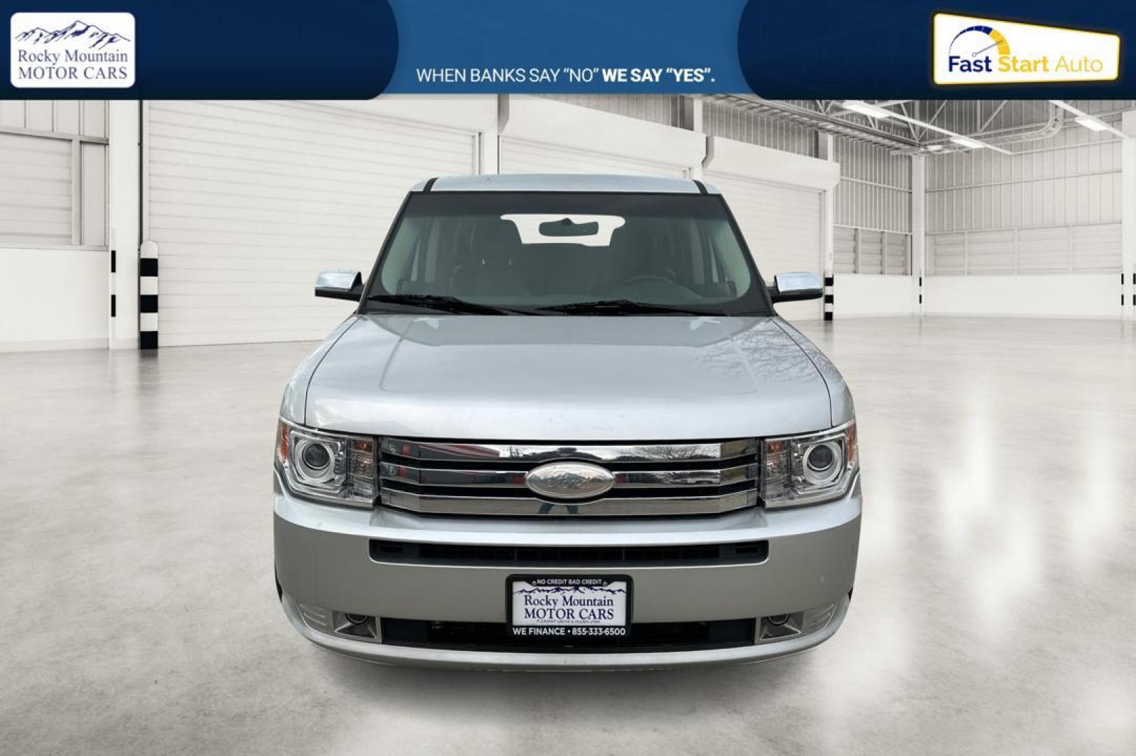 2011 Silver Ford Flex Limited AWD (2FMHK6DT9BB) with an 3.5L V6 DOHC 24V engine, 6-Speed Automatic Overdrive transmission, located at 7755 State Street, Midvale, UT, 84047, (801) 753-9063, 40.610329, -111.890656 - Photo#9