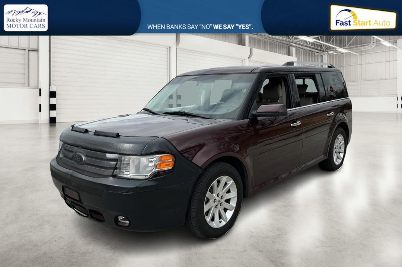 2011 Purple Ford Flex SEL FWD (2FMGK5CC4BB) with an 3.5L V6 DOHC 24V engine, 6-Speed Automatic Overdrive transmission, located at 767 S State Road, Pleasant Grove, UT, 84062, (801) 785-1058, 40.354839, -111.736687 - Photo#8
