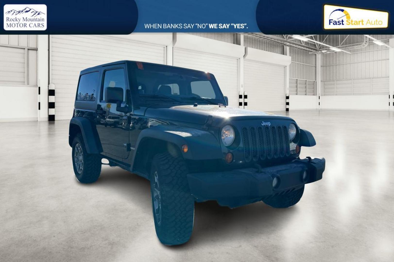 2011 Black Jeep Wrangler Sport 4WD (1J4AA2D12BL) with an 3.8L V6 OHV 12V engine, Automatic, 4-Spd w/Overdrive transmission, located at 767 S State Road, Pleasant Grove, UT, 84062, (801) 785-1058, 40.354839, -111.736687 - Photo#0