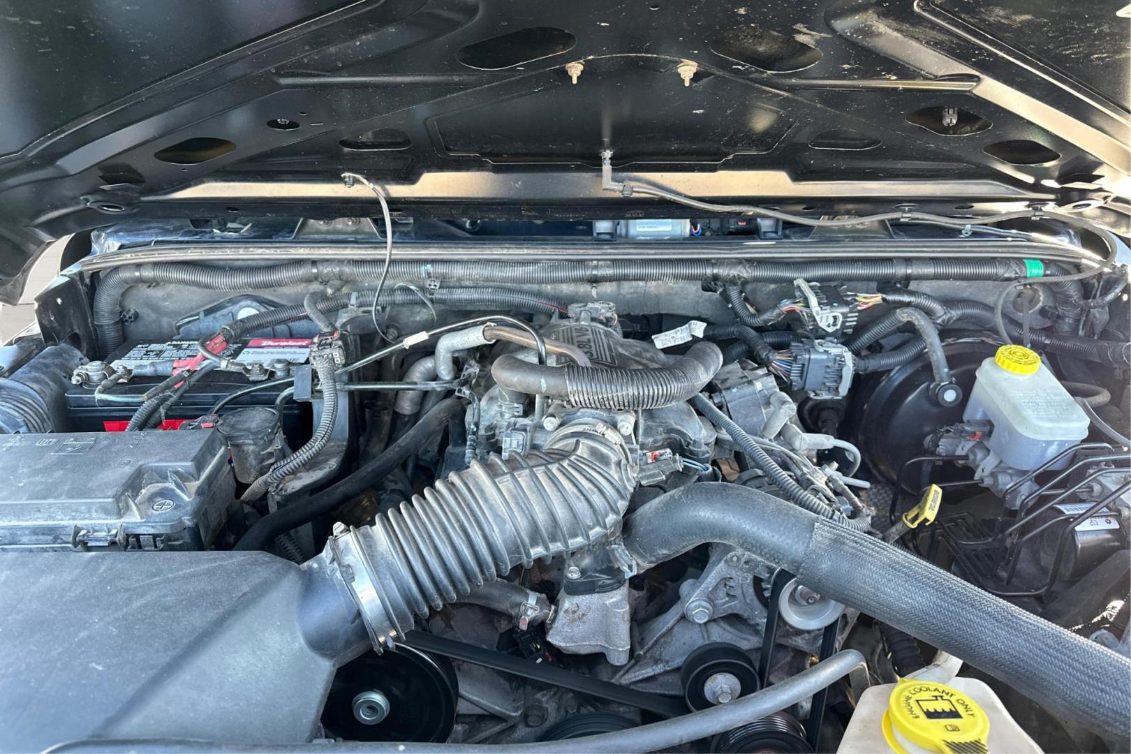 2011 Black Jeep Wrangler Sport 4WD (1J4AA2D12BL) with an 3.8L V6 OHV 12V engine, Automatic, 4-Spd w/Overdrive transmission, located at 767 S State Road, Pleasant Grove, UT, 84062, (801) 785-1058, 40.354839, -111.736687 - Photo#10