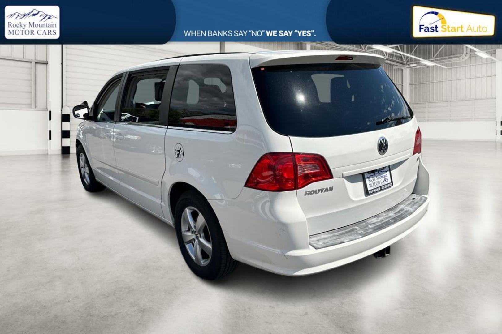 2011 White Volkswagen Routan SE (2V4RW3DG8BR) with an 3.6L V6 DOHC 24V engine, 6-Speed Automatic transmission, located at 344 S Washington Blvd, Ogden, UT, 84404, (801) 399-1799, 41.255482, -111.970848 - Photo#4