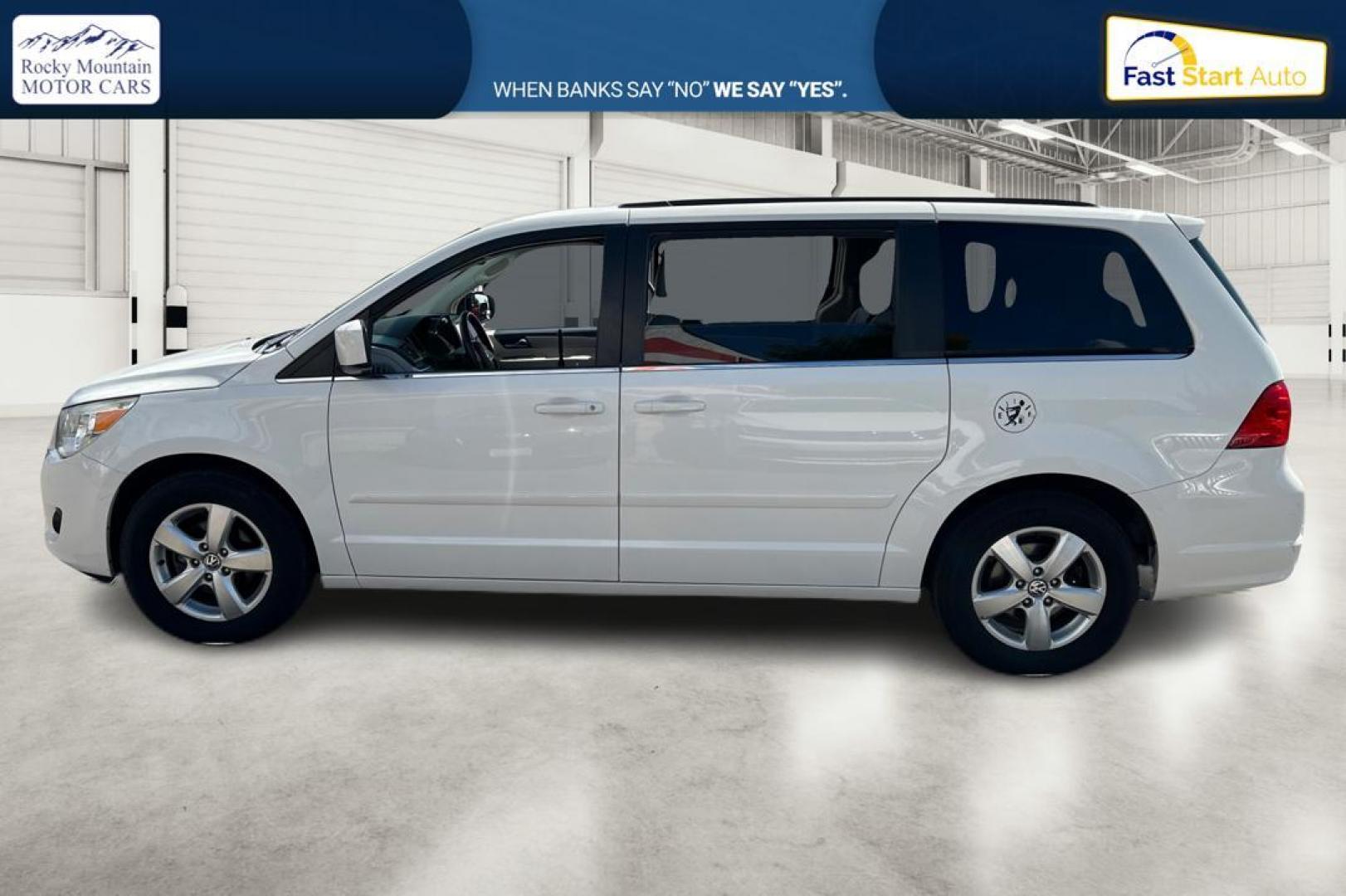 2011 White Volkswagen Routan SE (2V4RW3DG8BR) with an 3.6L V6 DOHC 24V engine, 6-Speed Automatic transmission, located at 344 S Washington Blvd, Ogden, UT, 84404, (801) 399-1799, 41.255482, -111.970848 - Photo#5