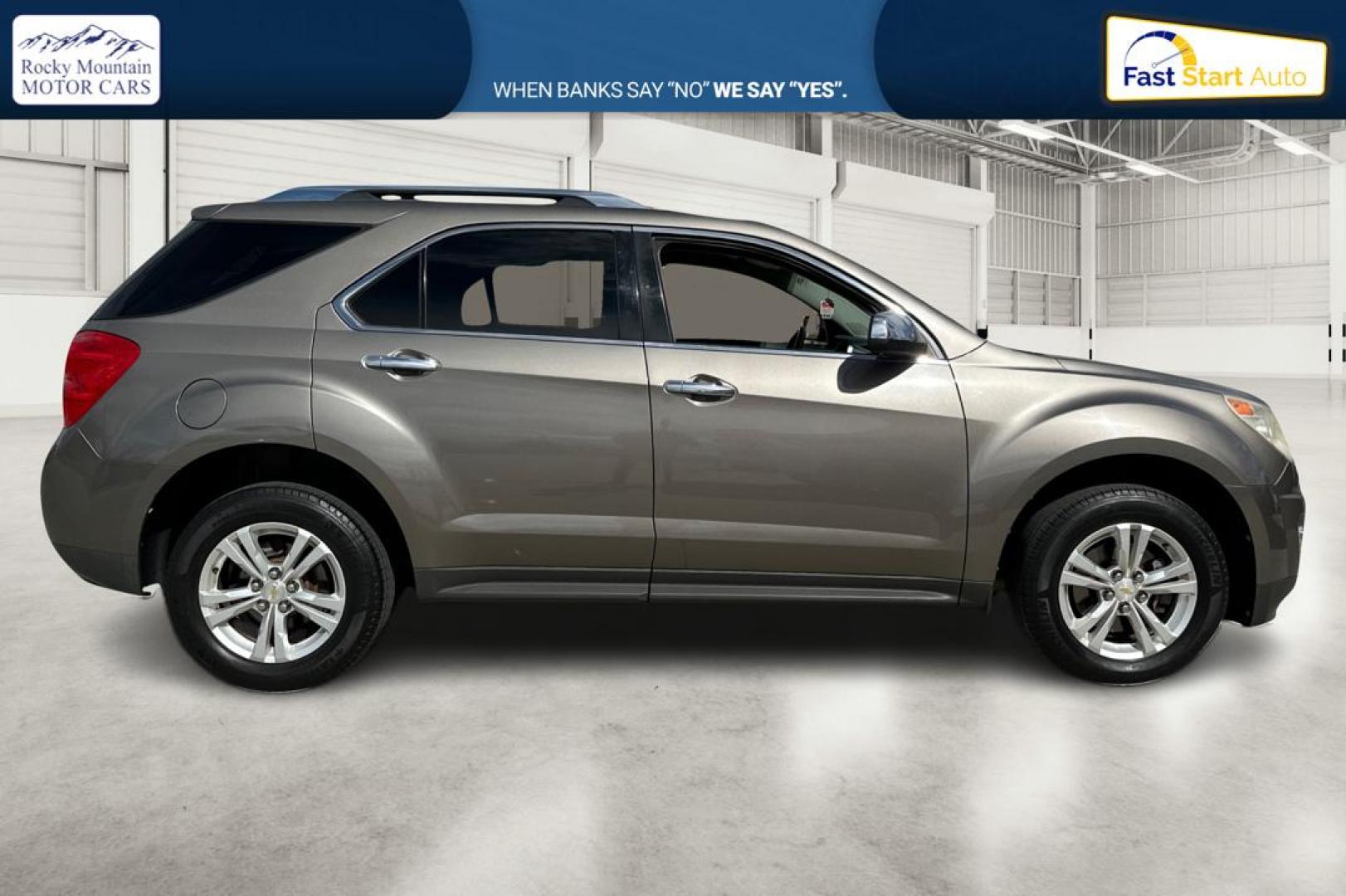 2012 Brown Chevrolet Equinox LTZ 2WD (2GNALFEK3C6) with an 2.4L L4 DOHC 16V engine, 6-Speed Automatic transmission, located at 344 S Washington Blvd, Ogden, UT, 84404, (801) 399-1799, 41.255482, -111.970848 - Photo#1