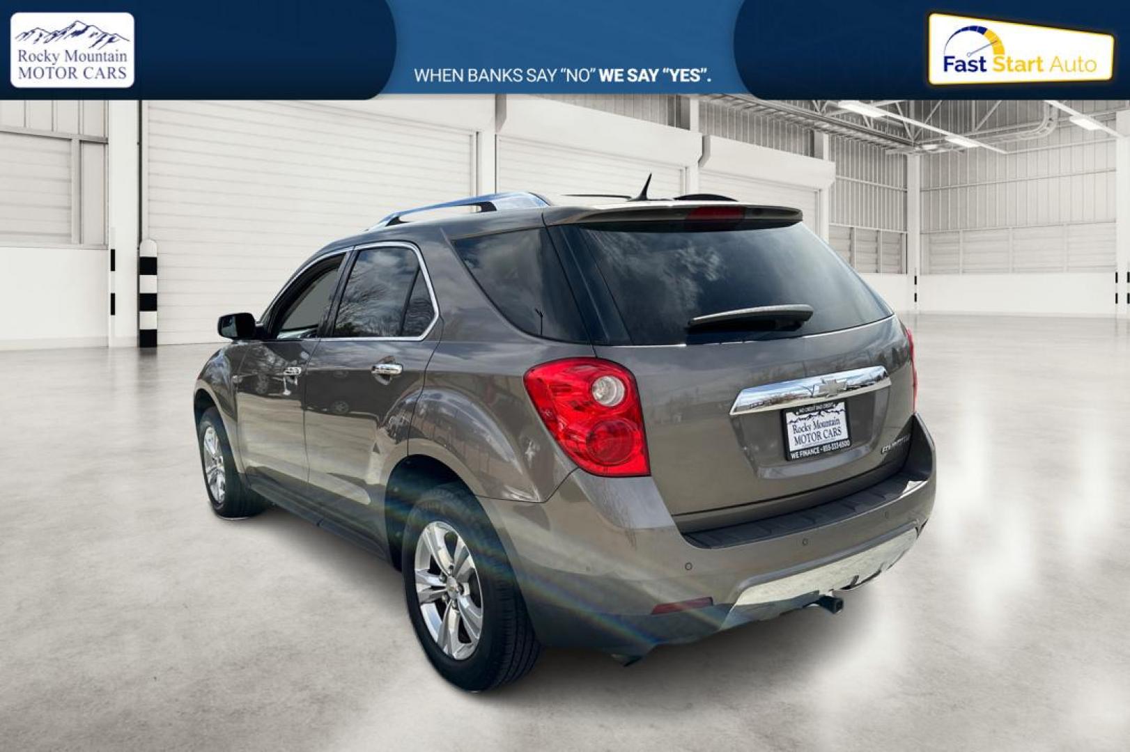 2012 Brown Chevrolet Equinox LTZ 2WD (2GNALFEK3C6) with an 2.4L L4 DOHC 16V engine, 6-Speed Automatic transmission, located at 344 S Washington Blvd, Ogden, UT, 84404, (801) 399-1799, 41.255482, -111.970848 - Photo#5