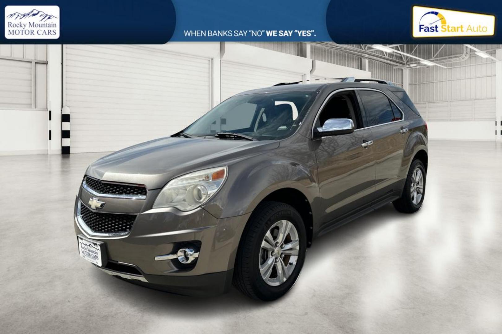 2012 Brown Chevrolet Equinox LTZ 2WD (2GNALFEK3C6) with an 2.4L L4 DOHC 16V engine, 6-Speed Automatic transmission, located at 344 S Washington Blvd, Ogden, UT, 84404, (801) 399-1799, 41.255482, -111.970848 - Photo#8