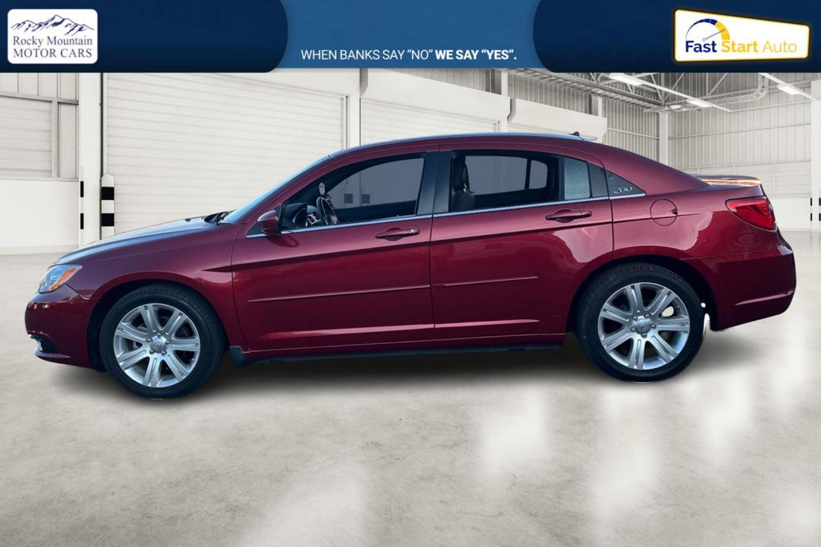 2012 Purple Chrysler 200 Touring (1C3CCBBG2CN) with an 3.6L V6 DOHC 24V FFV engine, 6-Speed Automatic transmission, located at 344 S Washington Blvd, Ogden, UT, 84404, (801) 399-1799, 41.255482, -111.970848 - Photo#6