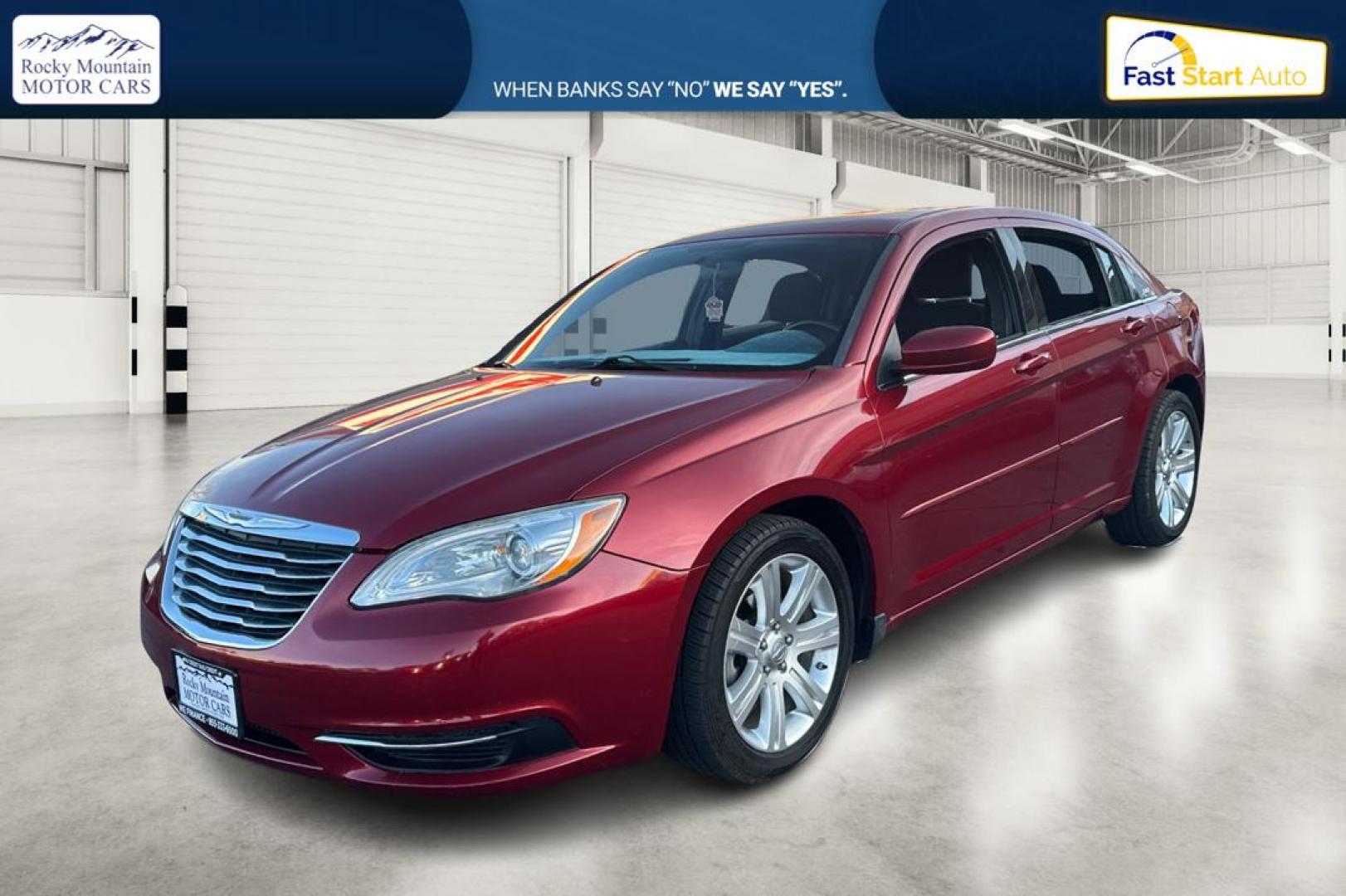 2012 Purple Chrysler 200 Touring (1C3CCBBG2CN) with an 3.6L V6 DOHC 24V FFV engine, 6-Speed Automatic transmission, located at 344 S Washington Blvd, Ogden, UT, 84404, (801) 399-1799, 41.255482, -111.970848 - Photo#8