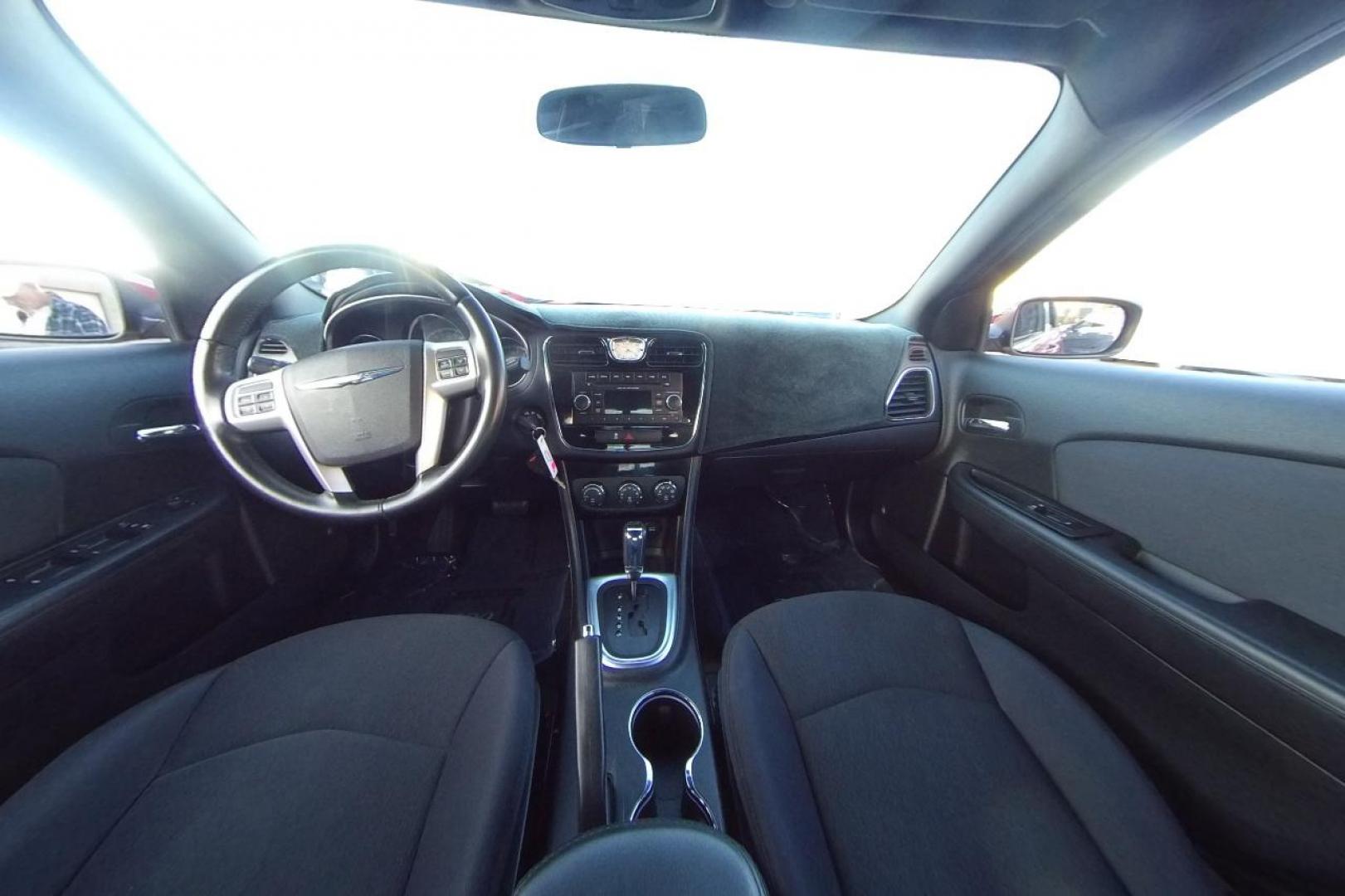 2012 Purple Chrysler 200 Touring (1C3CCBBG2CN) with an 3.6L V6 DOHC 24V FFV engine, 6-Speed Automatic transmission, located at 344 S Washington Blvd, Ogden, UT, 84404, (801) 399-1799, 41.255482, -111.970848 - Photo#14