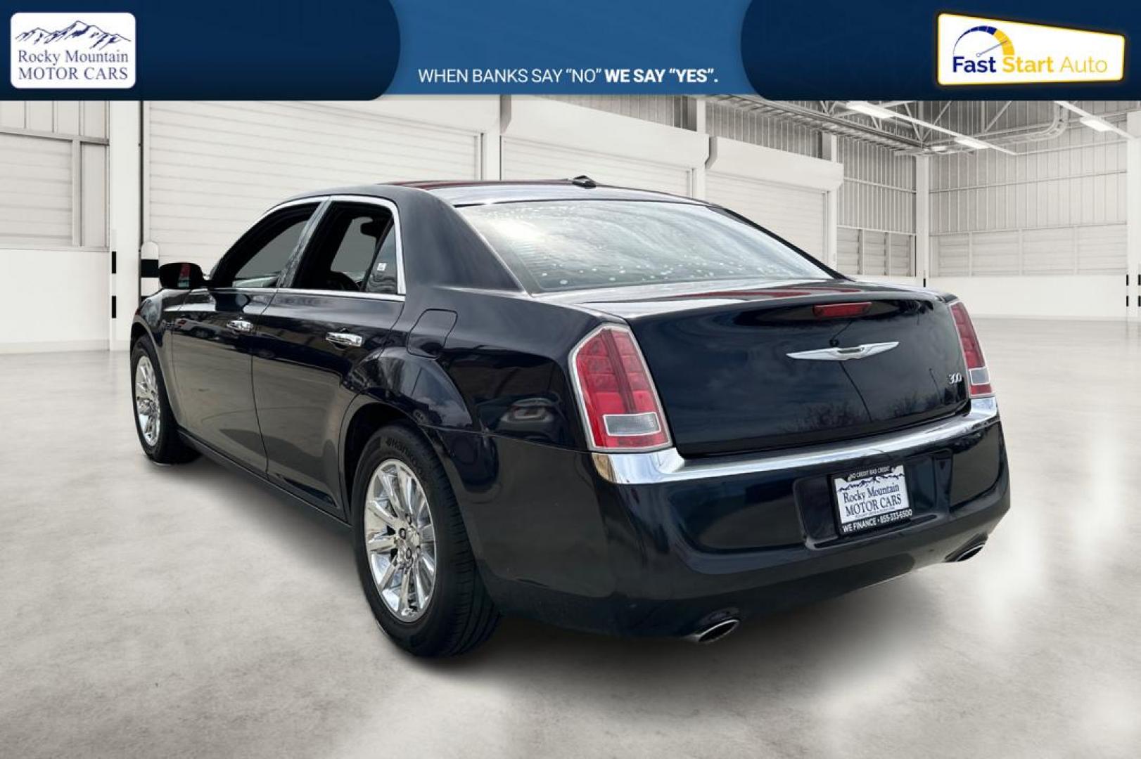 2012 Blue Chrysler 300 Limited RWD (2C3CCACG8CH) with an 3.6L V6 SOHC 24V engine, 5-Speed Automatic transmission, located at 767 S State Road, Pleasant Grove, UT, 84062, (801) 785-1058, 40.354839, -111.736687 - Photo#5