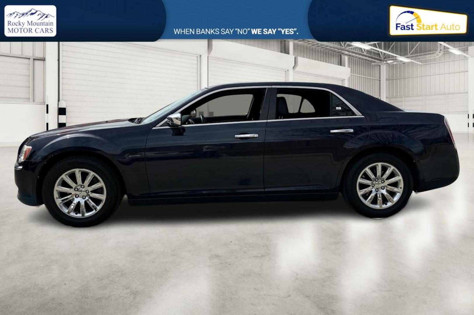 2012 Blue Chrysler 300 Limited RWD (2C3CCACG8CH) with an 3.6L V6 SOHC 24V engine, 5-Speed Automatic transmission, located at 767 S State Road, Pleasant Grove, UT, 84062, (801) 785-1058, 40.354839, -111.736687 - Photo#6