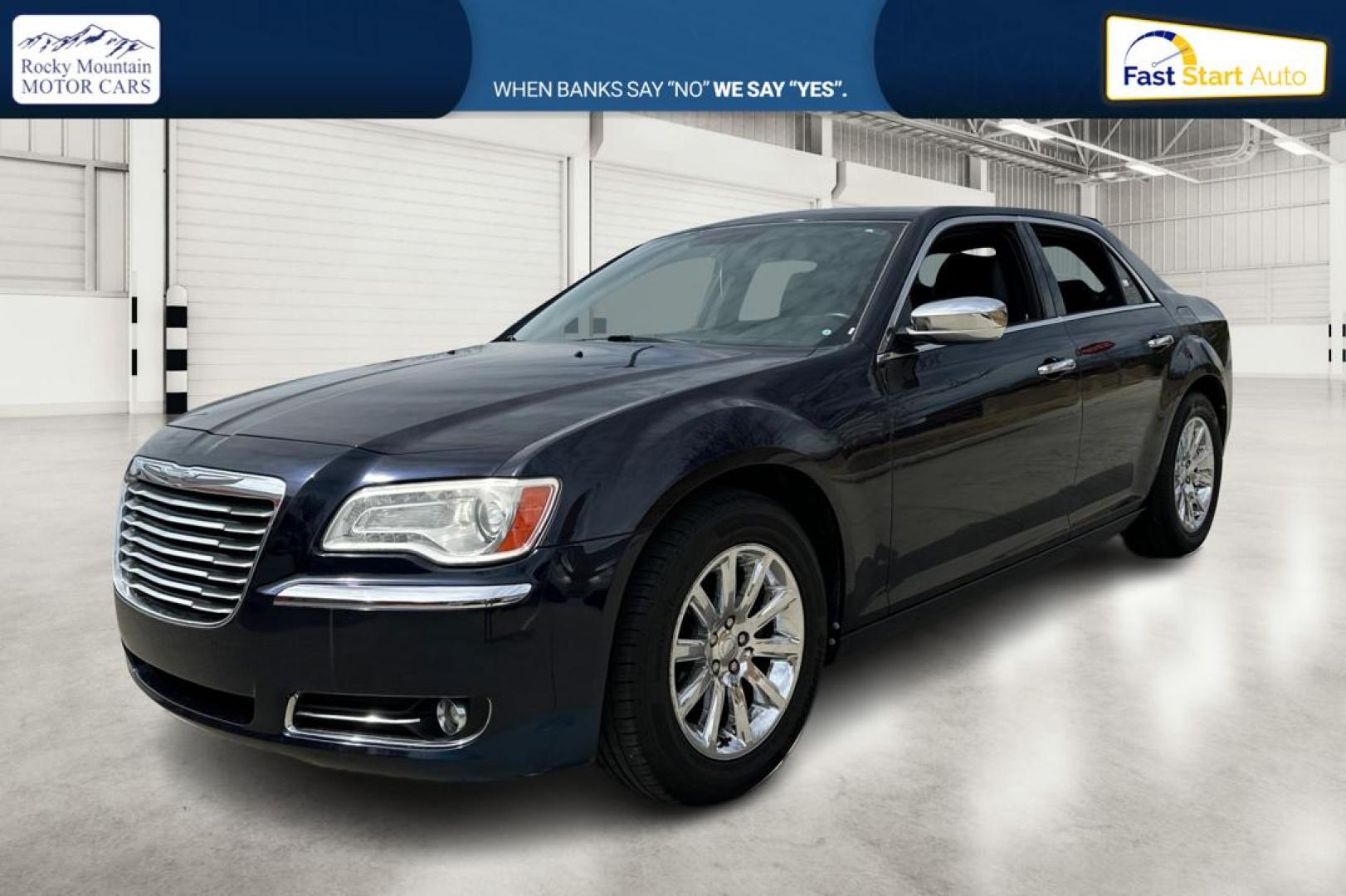 2012 Blue Chrysler 300 Limited RWD (2C3CCACG8CH) with an 3.6L V6 SOHC 24V engine, 5-Speed Automatic transmission, located at 767 S State Road, Pleasant Grove, UT, 84062, (801) 785-1058, 40.354839, -111.736687 - Photo#8