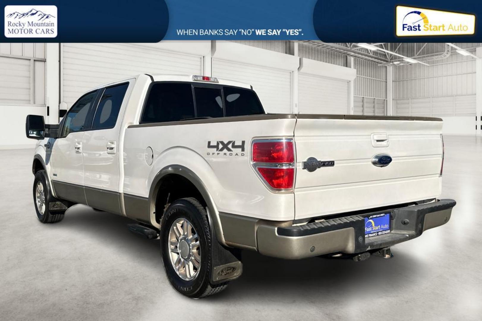 2012 White Ford F-150 FX4 SuperCrew 5.5-ft. Bed 4WD (1FTFW1ET4CK) with an 3.5L V6 TURBO engine, 6-Speed Automatic transmission, located at 7755 State Street, Midvale, UT, 84047, (801) 753-9063, 40.610329, -111.890656 - Photo#4