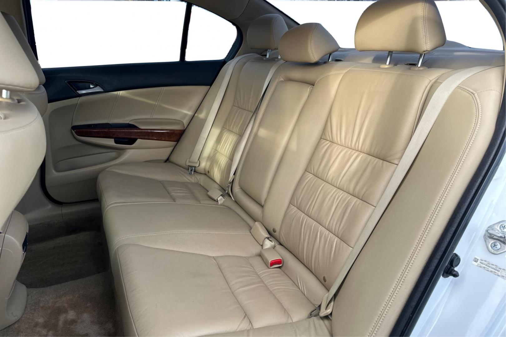 2012 White Honda Accord EX-L V6 Sedan AT (1HGCP3F88CA) with an 3.5L V6 SOHC 24V engine, 5-Speed Automatic transmission, located at 7755 State Street, Midvale, UT, 84047, (801) 753-9063, 40.610329, -111.890656 - Photo#15