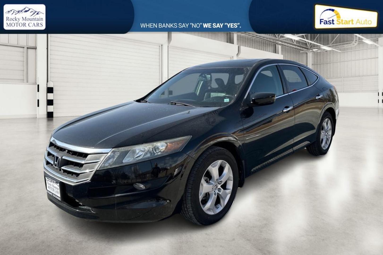 2012 Black Honda Accord Crosstour EX-L V-6 2WD w/ Navigation (5J6TF1H5XCL) with an 3.5L V6 SOHC 24V engine, 5-Speed Automatic transmission, located at 344 S Washington Blvd, Ogden, UT, 84404, (801) 399-1799, 41.255482, -111.970848 - Photo#8