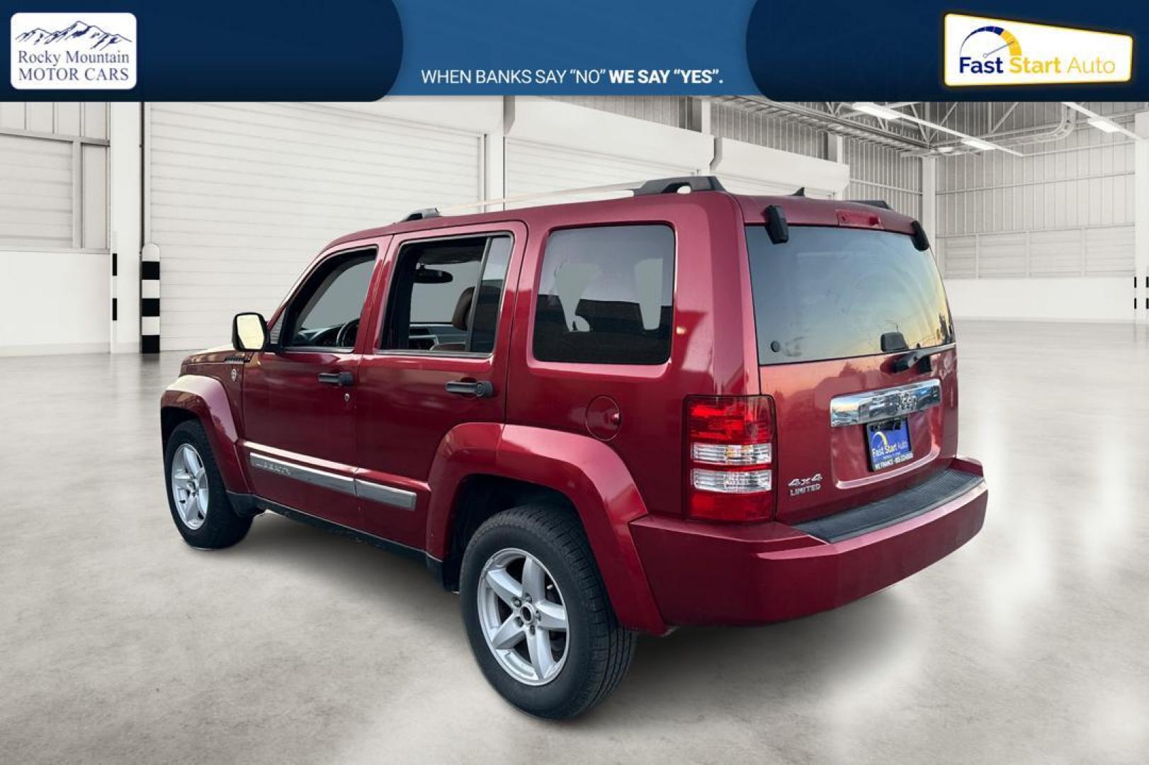 2012 Red Jeep Liberty Limited 4WD (1C4PJMCK5CW) with an 3.7L V6 SOHC 12V engine, 4-Speed Automatic transmission, located at 7755 State Street, Midvale, UT, 84047, (801) 753-9063, 40.610329, -111.890656 - Photo#5