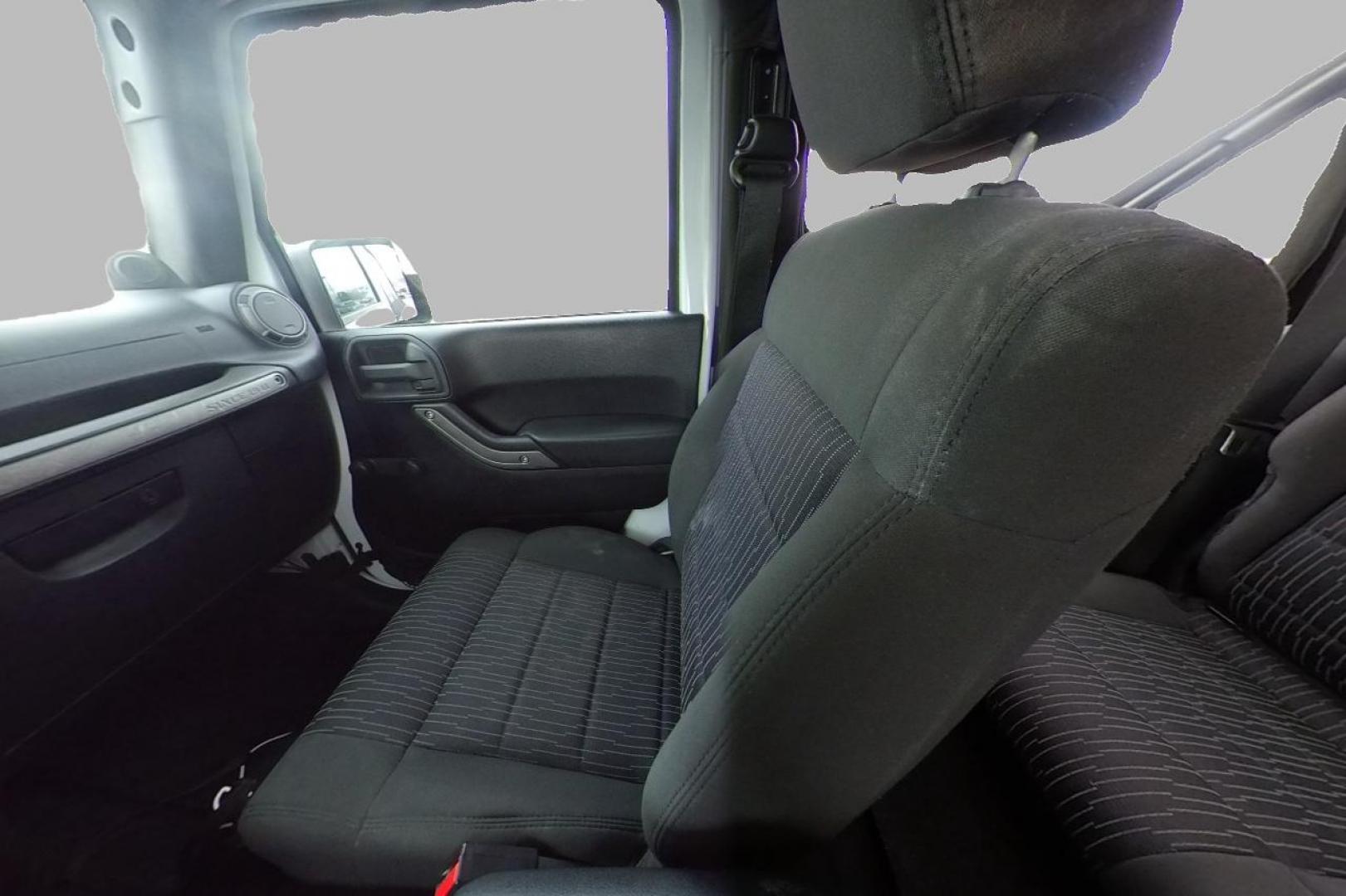 2012 White Jeep Wrangler Sport 4WD (1C4AJWAG0CL) with an 3.6L V6 DOHC 24V FFV engine, Automatic, 5-Spd transmission, located at 344 S Washington Blvd, Ogden, UT, 84404, (801) 399-1799, 41.255482, -111.970848 - Photo#17