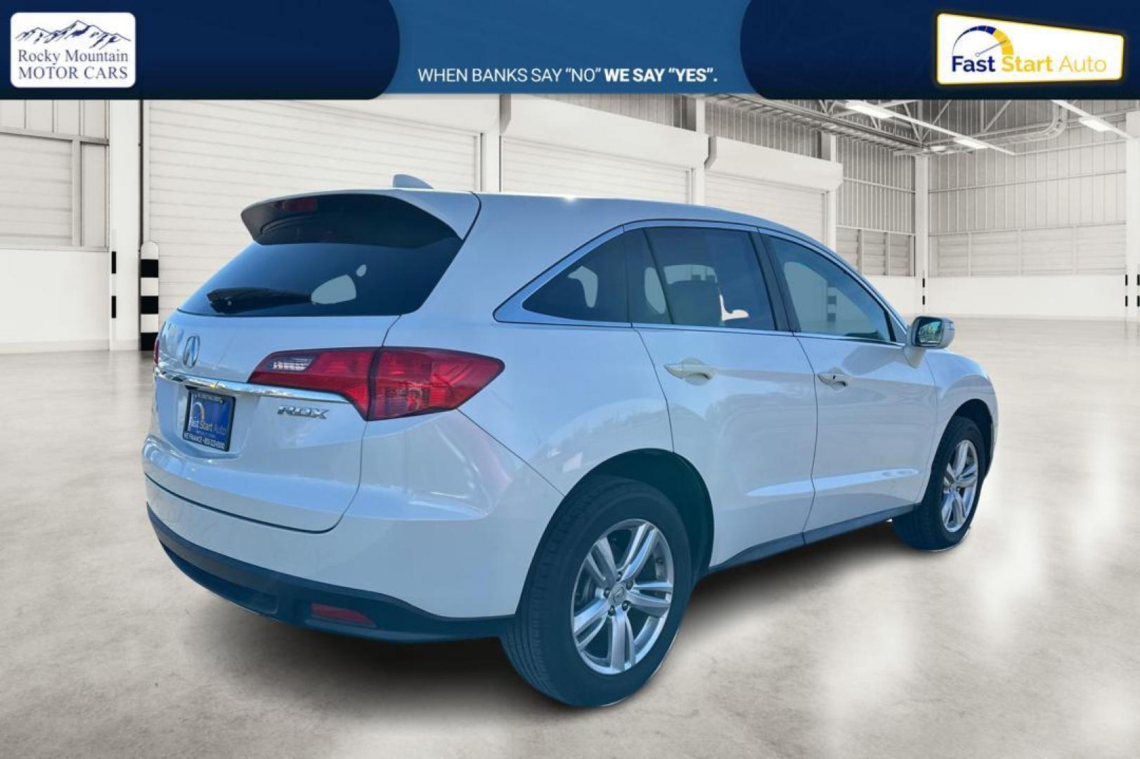 2013 White Acura RDX 6-Spd AT w/ Technology Package (5J8TB3H5XDL) with an 2.3L L4 DOHC 16V engine, 6-Speed Automatic transmission, located at 7755 State Street, Midvale, UT, 84047, (801) 753-9063, 40.610329, -111.890656 - Photo#2