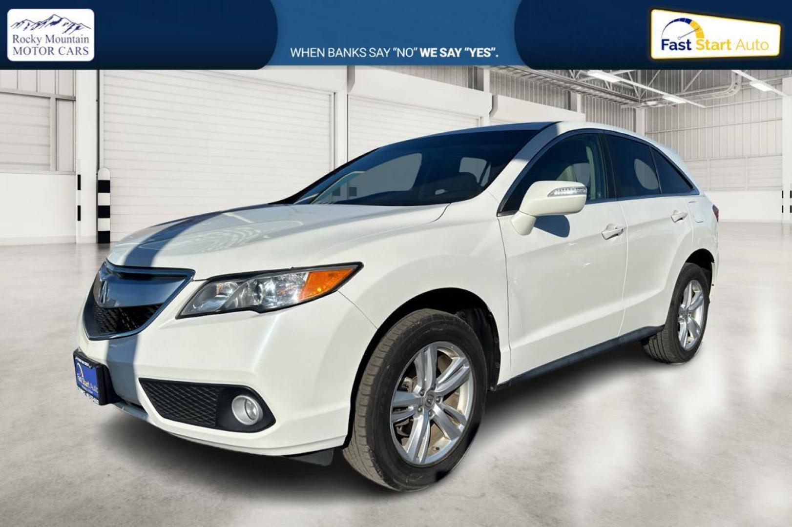 2013 White Acura RDX 6-Spd AT w/ Technology Package (5J8TB3H5XDL) with an 2.3L L4 DOHC 16V engine, 6-Speed Automatic transmission, located at 7755 State Street, Midvale, UT, 84047, (801) 753-9063, 40.610329, -111.890656 - Photo#8