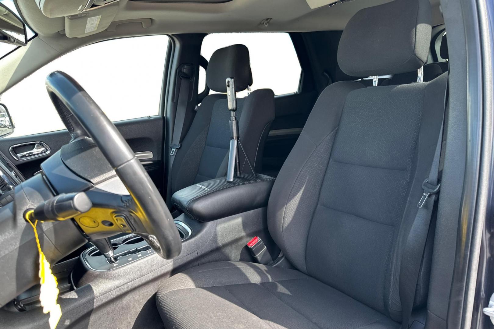 2013 Gray Dodge Durango SXT RWD (1C4RDHAG8DC) with an 3.6L V6 DOHC 24V engine, 5-Speed Automatic transmission, located at 767 S State Road, Pleasant Grove, UT, 84062, (801) 785-1058, 40.354839, -111.736687 - Photo#14