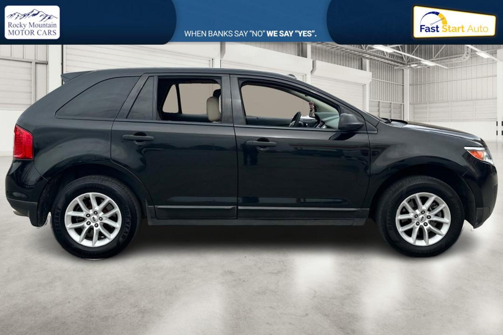 2013 Black Ford Edge SE FWD (2FMDK3GC9DB) with an 3.5L V6 DOHC 24V engine, 6-Speed Automatic transmission, located at 767 S State Road, Pleasant Grove, UT, 84062, (801) 785-1058, 40.354839, -111.736687 - Photo#1
