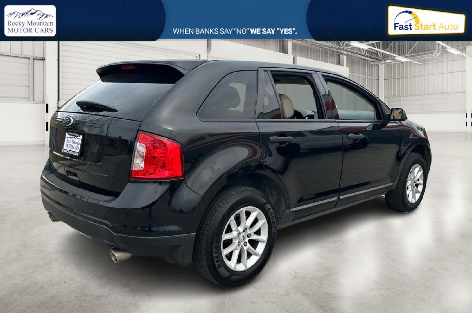 2013 Black Ford Edge SE FWD (2FMDK3GC9DB) with an 3.5L V6 DOHC 24V engine, 6-Speed Automatic transmission, located at 767 S State Road, Pleasant Grove, UT, 84062, (801) 785-1058, 40.354839, -111.736687 - Photo#2