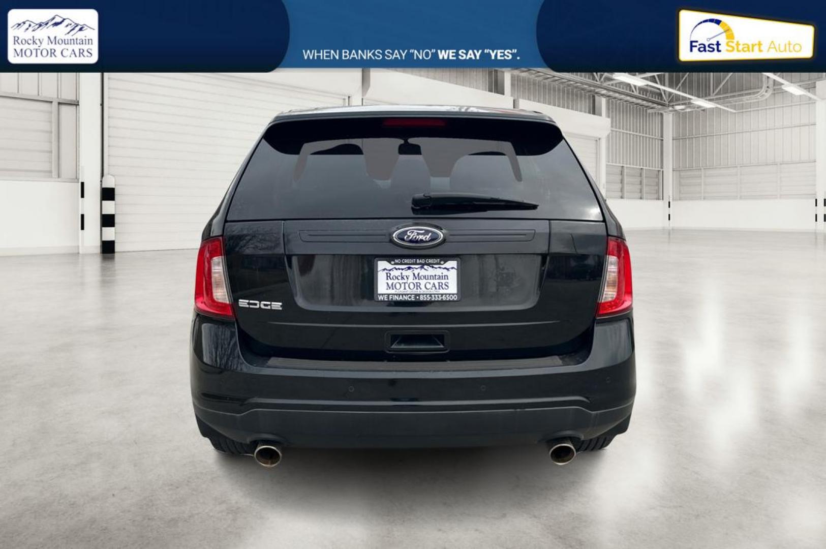 2013 Black Ford Edge SE FWD (2FMDK3GC9DB) with an 3.5L V6 DOHC 24V engine, 6-Speed Automatic transmission, located at 767 S State Road, Pleasant Grove, UT, 84062, (801) 785-1058, 40.354839, -111.736687 - Photo#4