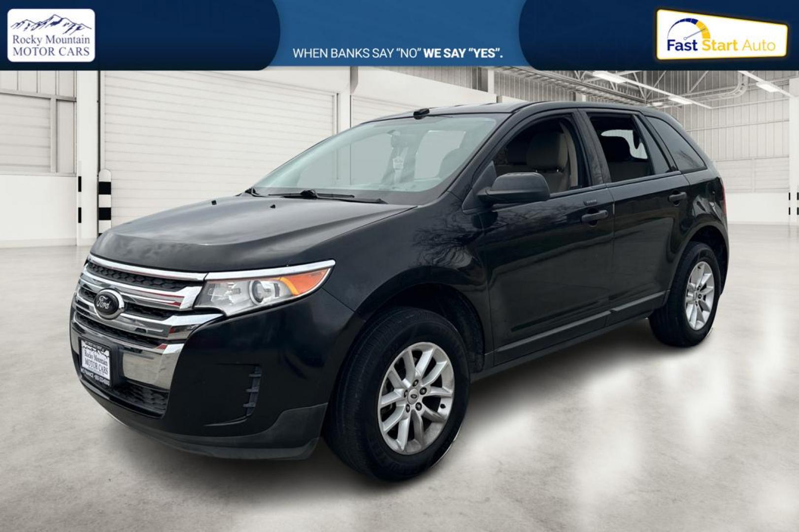 2013 Black Ford Edge SE FWD (2FMDK3GC9DB) with an 3.5L V6 DOHC 24V engine, 6-Speed Automatic transmission, located at 767 S State Road, Pleasant Grove, UT, 84062, (801) 785-1058, 40.354839, -111.736687 - Photo#8