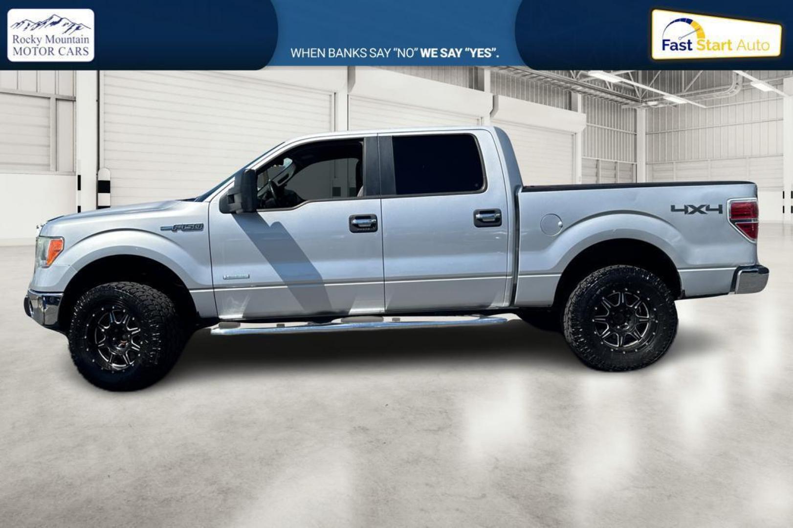 2013 Silver Ford F-150 XLT SuperCrew 6.5-ft. Bed 4WD (1FTFW1ET3DK) with an 3.5L V6 TURBO engine, 6-Speed Automatic transmission, located at 7755 State Street, Midvale, UT, 84047, (801) 753-9063, 40.610329, -111.890656 - Photo#5