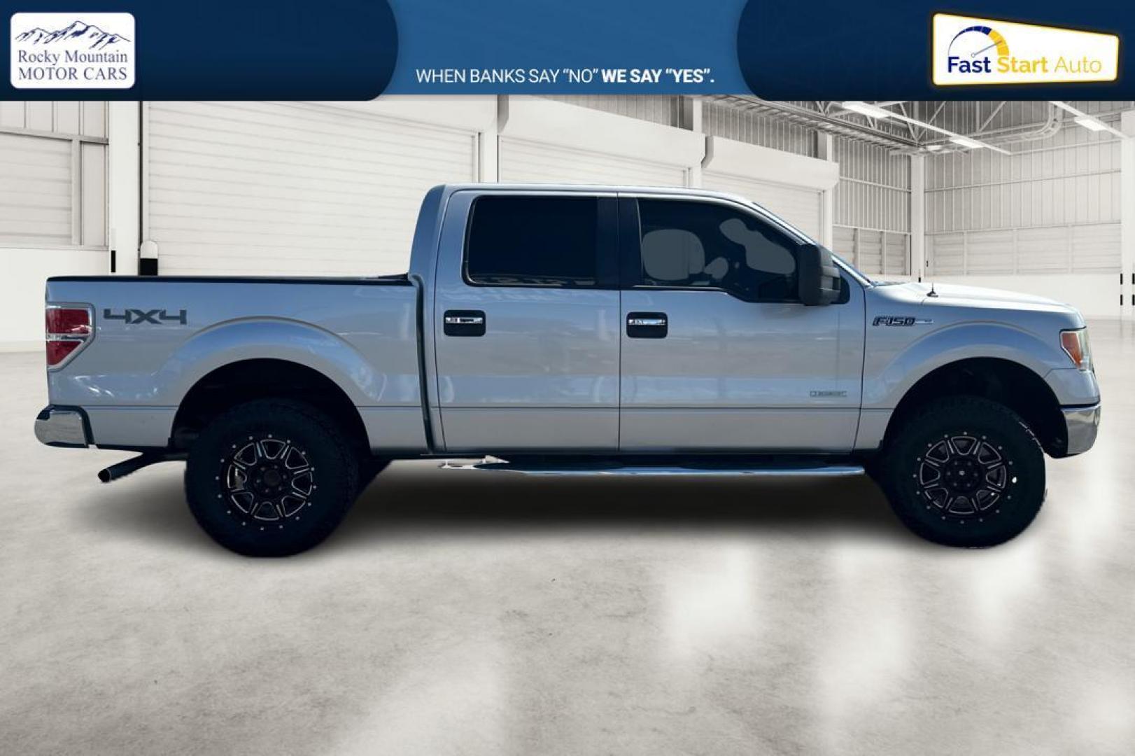 2013 Silver Ford F-150 XLT SuperCrew 6.5-ft. Bed 4WD (1FTFW1ET3DK) with an 3.5L V6 TURBO engine, 6-Speed Automatic transmission, located at 7755 State Street, Midvale, UT, 84047, (801) 753-9063, 40.610329, -111.890656 - Photo#1