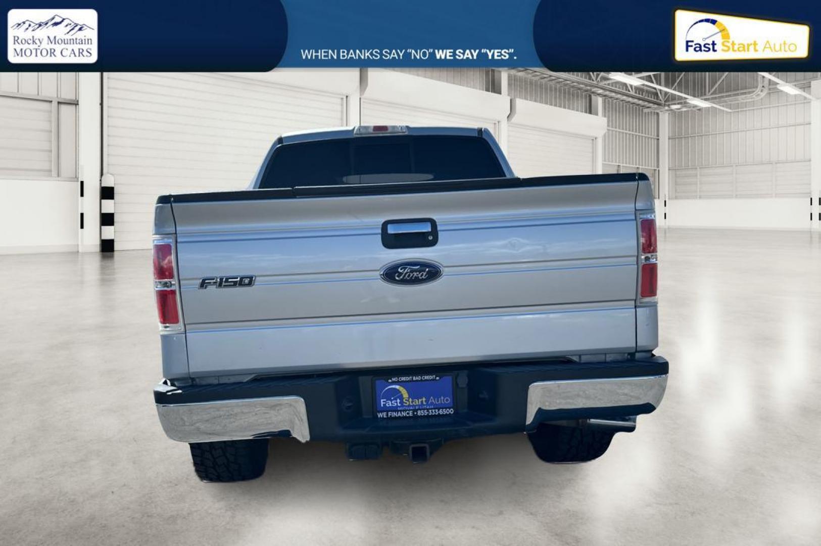 2013 Silver Ford F-150 XLT SuperCrew 6.5-ft. Bed 4WD (1FTFW1ET3DK) with an 3.5L V6 TURBO engine, 6-Speed Automatic transmission, located at 7755 State Street, Midvale, UT, 84047, (801) 753-9063, 40.610329, -111.890656 - Photo#3