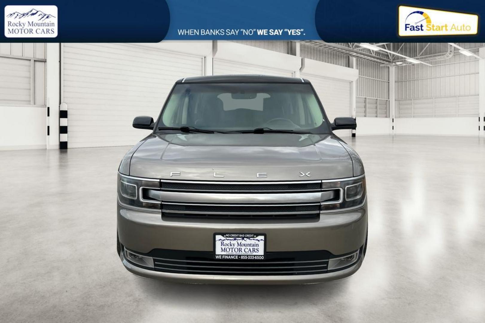 2013 Gray Ford Flex Limited AWD (2FMHK6DT0DB) with an 3.5L V6 DOHC 24V engine, 6-Speed Automatic Overdrive transmission, located at 7755 State Street, Midvale, UT, 84047, (801) 753-9063, 40.610329, -111.890656 - Photo#9