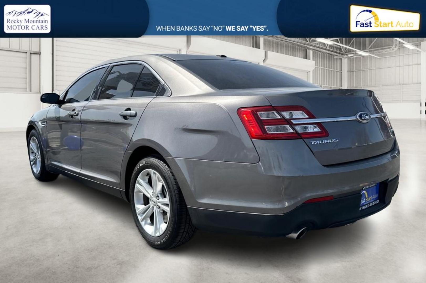 2013 Gray Ford Taurus SEL FWD (1FAHP2E87DG) with an 3.5L V6 DOHC 24V engine, 6-Speed Automatic transmission, located at 7755 State Street, Midvale, UT, 84047, (801) 753-9063, 40.610329, -111.890656 - Photo#5