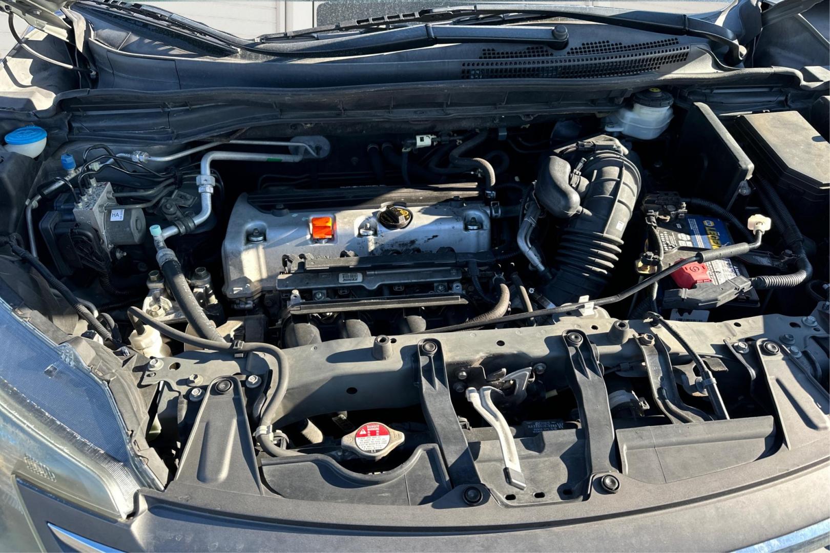 2013 Gray Honda CR-V EX-L 2WD 5-Speed AT (2HKRM3H74DH) with an 2.4L L4 DOHC 16V engine, 5-Speed Automatic transmission, located at 767 S State Road, Pleasant Grove, UT, 84062, (801) 785-1058, 40.354839, -111.736687 - Photo#10