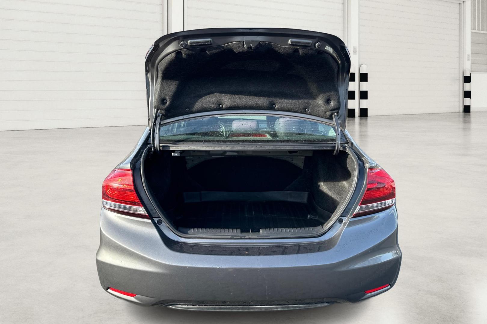 2013 Gray Honda Civic LX Sedan 5-Speed AT (19XFB2F51DE) with an 1.8L L4 SOHC 16V engine, 5-Speed Automatic transmission, located at 7755 State Street, Midvale, UT, 84047, (801) 753-9063, 40.610329, -111.890656 - Photo#13