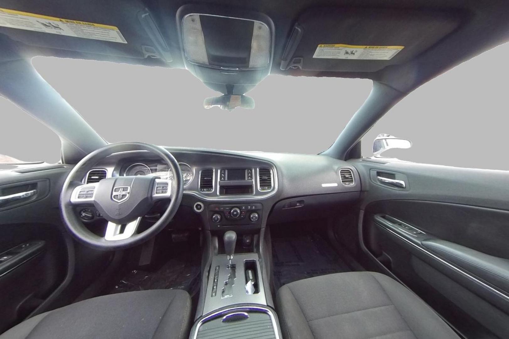 2014 White Dodge Charger SE (2C3CDXBG4EH) with an 3.6L V6 DOHC 24V engine, 5-Speed Automatic transmission, located at 7755 State Street, Midvale, UT, 84047, (801) 753-9063, 40.610329, -111.890656 - Photo#14