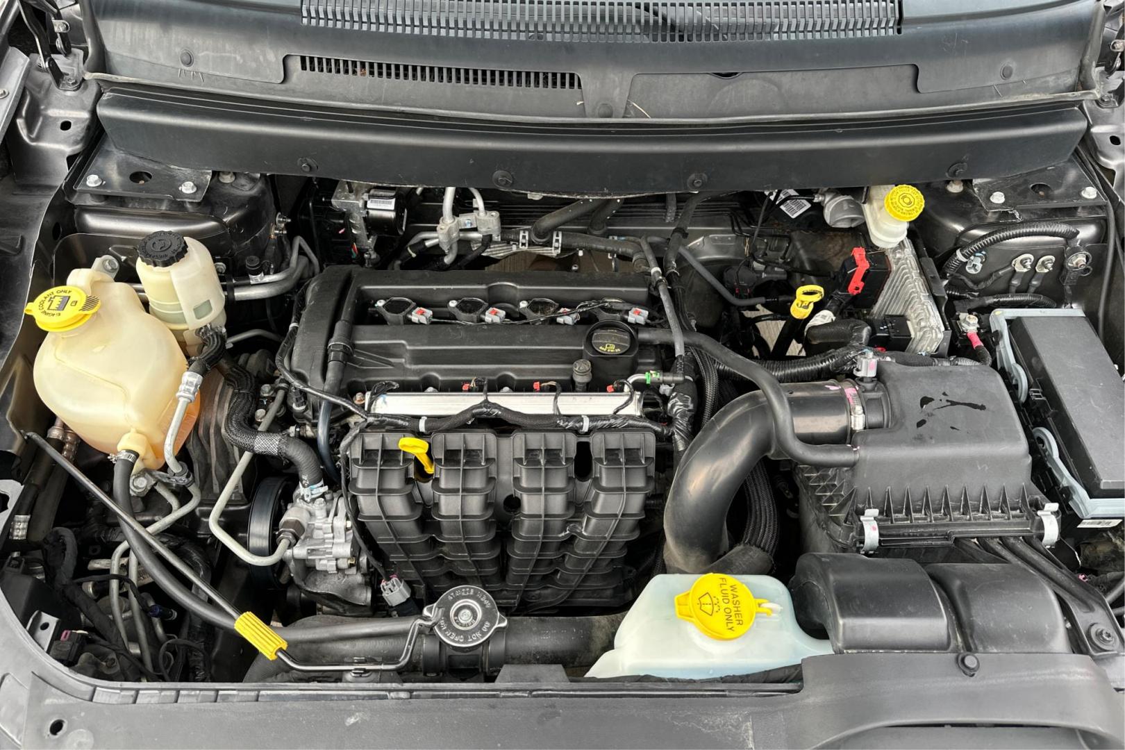 2014 Gray Dodge Journey SXT (3C4PDCBB6ET) with an 2.4L L6 DOHC 16V engine, 4-Speed Automatic transmission, located at 7755 State Street, Midvale, UT, 84047, (801) 753-9063, 40.610329, -111.890656 - Photo#10