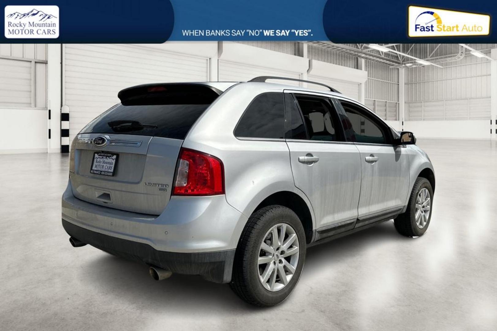 2014 Silver Ford Edge Limited AWD (2FMDK4KC2EB) with an 3.5L V6 DOHC 24V engine, 6-Speed Automatic transmission, located at 767 S State Road, Pleasant Grove, UT, 84062, (801) 785-1058, 40.354839, -111.736687 - Photo#2