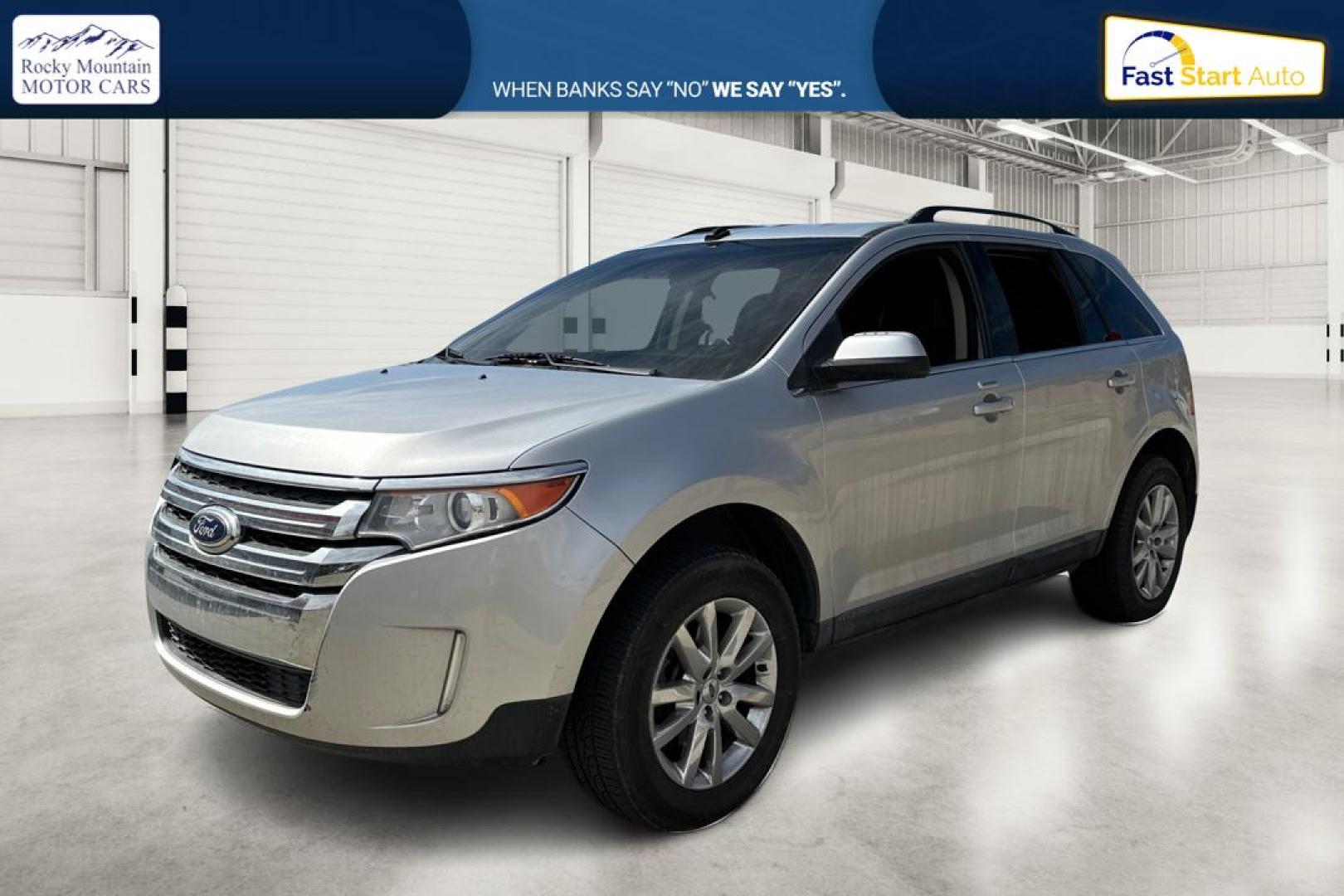 2014 Silver Ford Edge Limited AWD (2FMDK4KC2EB) with an 3.5L V6 DOHC 24V engine, 6-Speed Automatic transmission, located at 767 S State Road, Pleasant Grove, UT, 84062, (801) 785-1058, 40.354839, -111.736687 - Photo#8